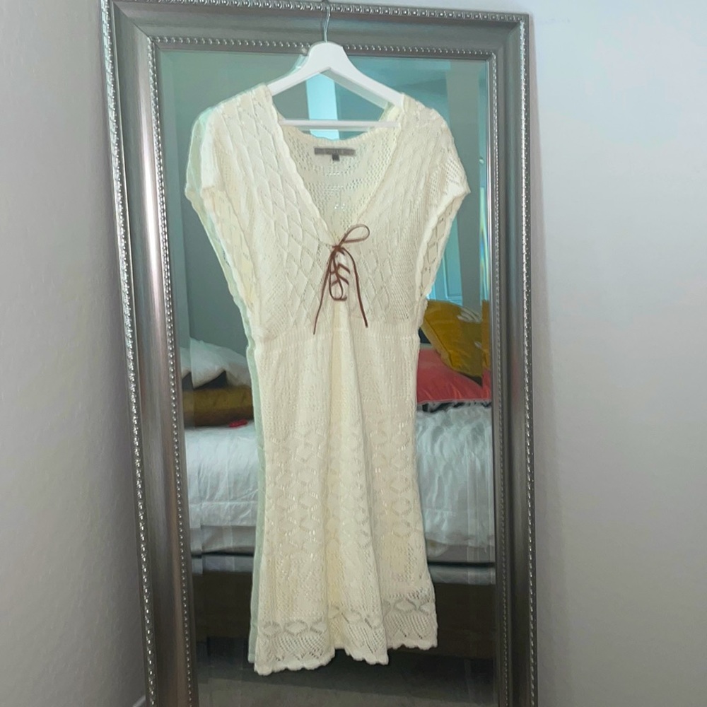 Guess crochet/knit dress L